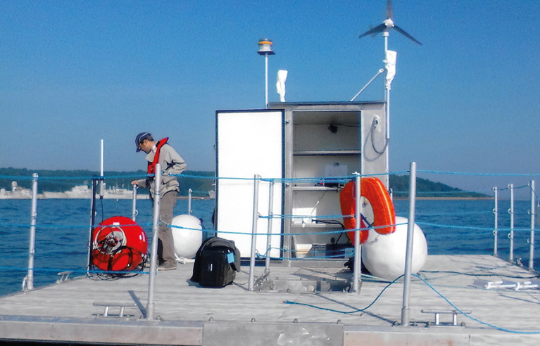 © DGA / RTSys / ISEN / Marée - MIMO underwater acoustic communication experiment, Sea Test Base, Lanvéoc